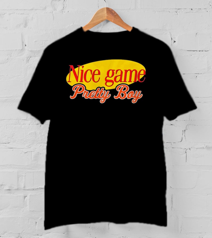 Nice Game Pretty Boy New York Mets Vintage Retro Baseball Fan T-Shirt