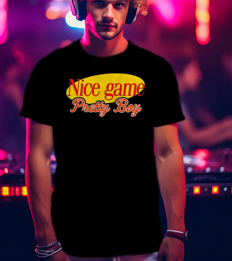 Nice Game Pretty Boy New York Mets Vintage Retro Baseball Fan T-Shirt