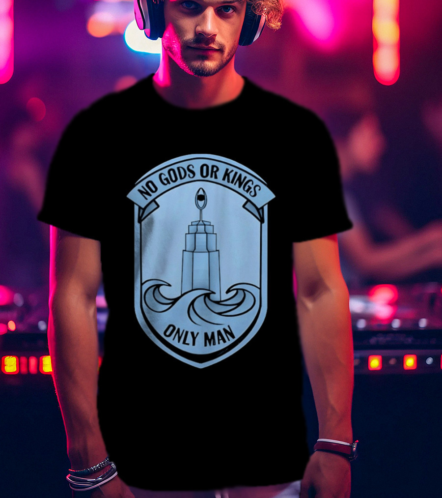 Bioshock No Gods Or Kings Only Man Rapture Lighthouse Crest T-Shirt