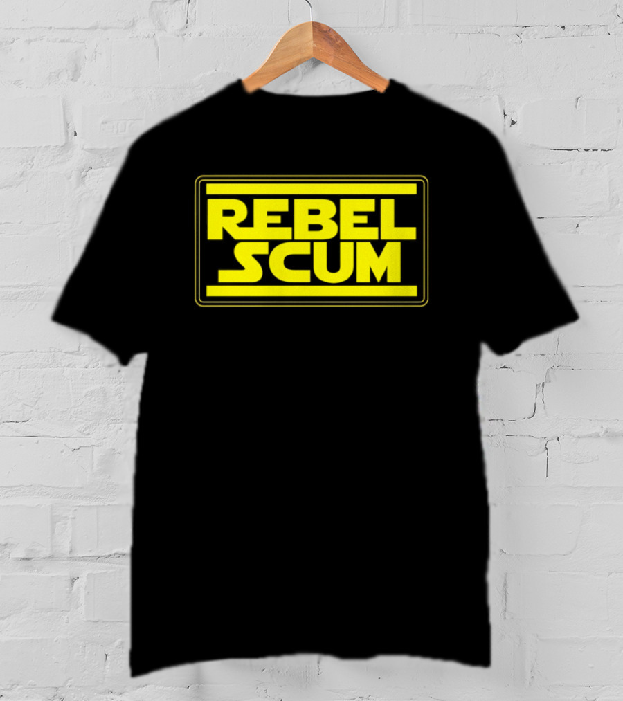 Rebel Scum Star Wars Inspired Yellow T-Shirt