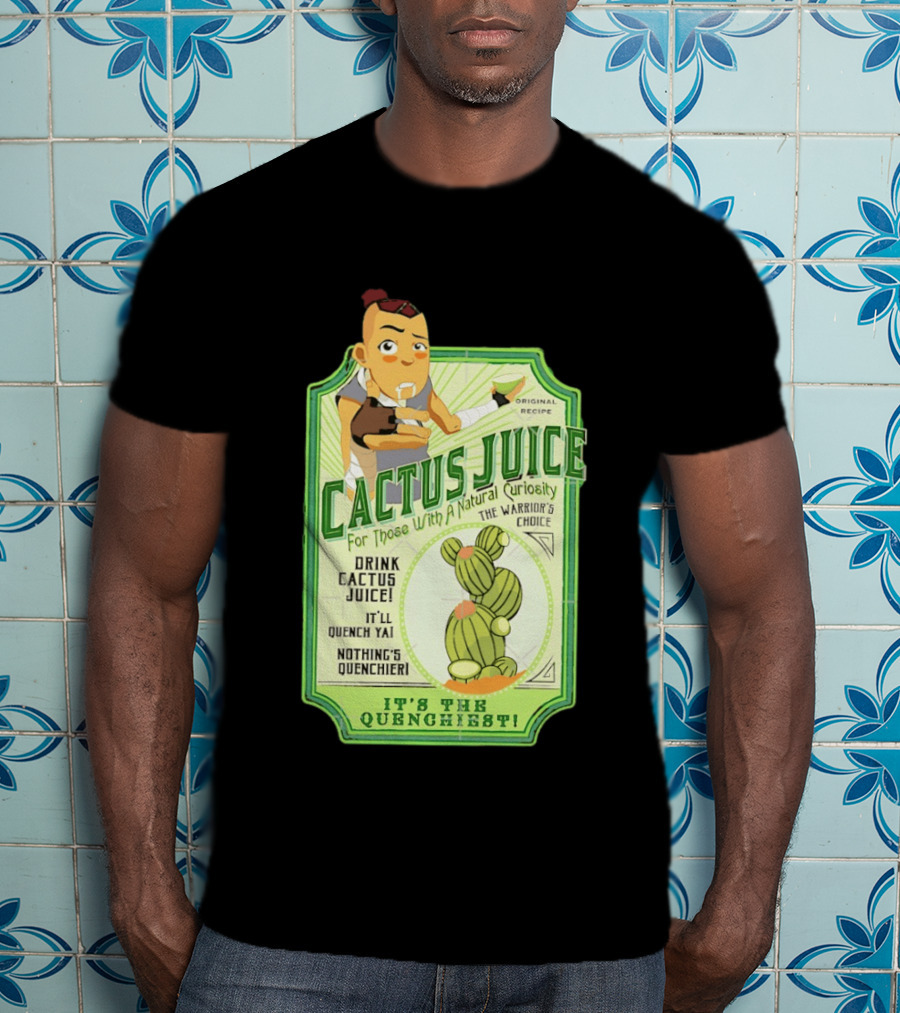 Sokka Cactus Juice It's The Quenchiest The Warrior's Choice Avatar T-Shirt
