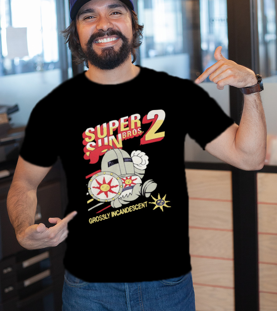 Super Sun Bros 2 Grossly Incandescent Knight Adventure T-Shirt