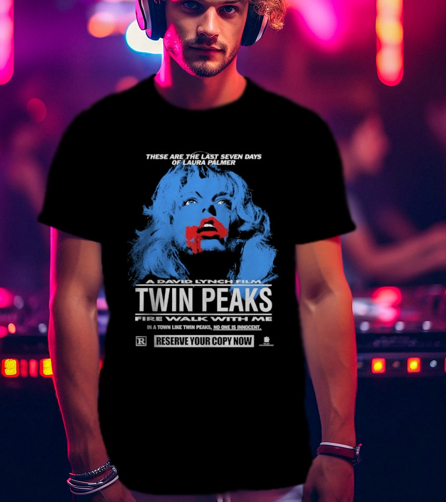 These Are The Last Seven Days Of Laura Palmer David Lynch Twin Peaks Fire Walk With Me T-Shirt