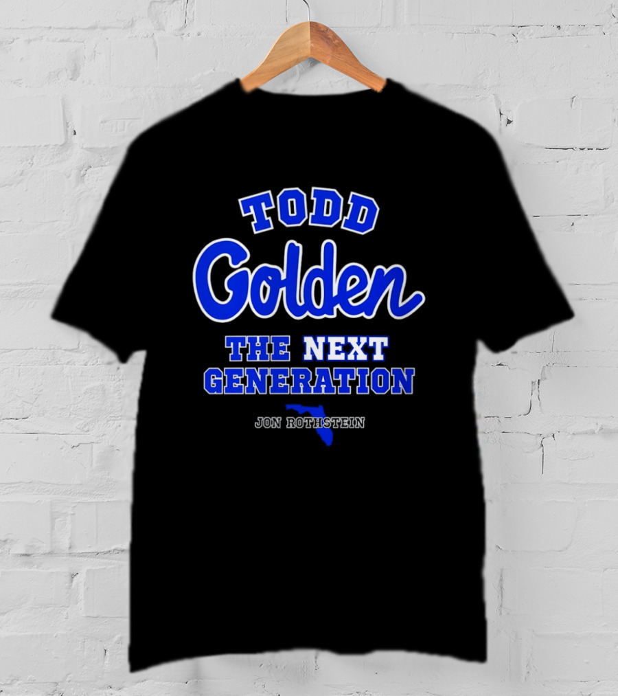 Todd Golden The Next Generation Jon Rothstein Florida Blueprint T-Shirt