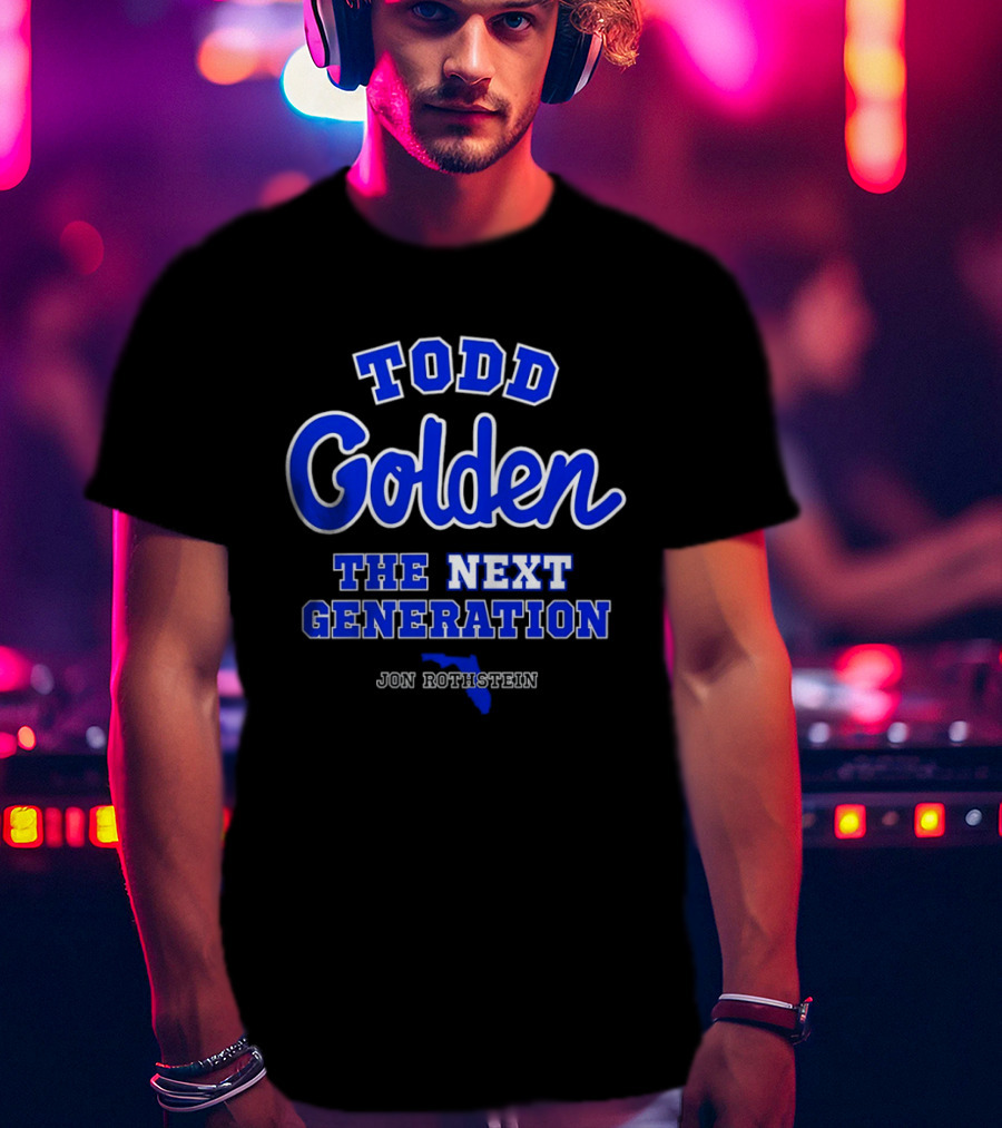 Todd Golden The Next Generation Jon Rothstein Florida Blueprint T-Shirt