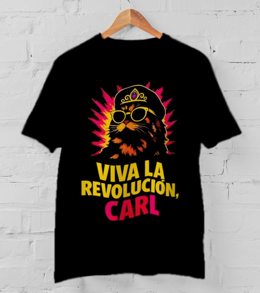 Viva La Revolucion Carl Dungeon Crawler Carl Cat Revolution T-Shirt