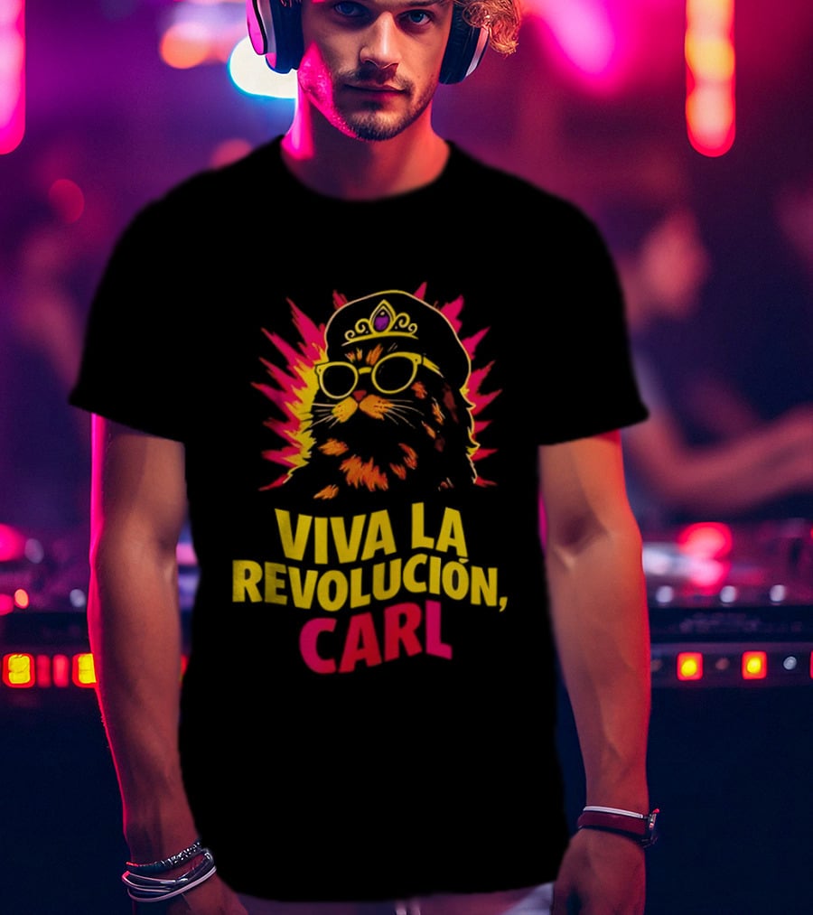 Viva La Revolucion Carl Dungeon Crawler Carl Cat Revolution T-Shirt