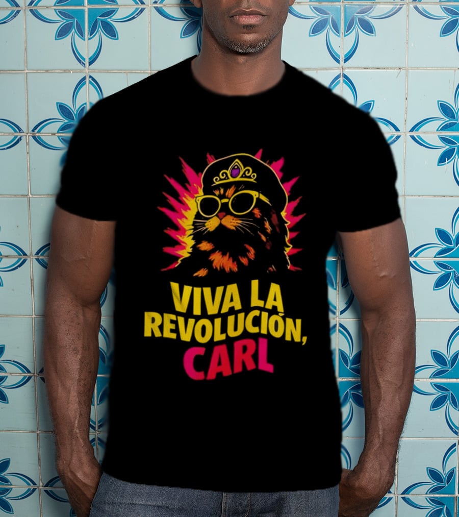 Viva La Revolucion Carl Dungeon Crawler Carl Cat Revolution T-Shirt