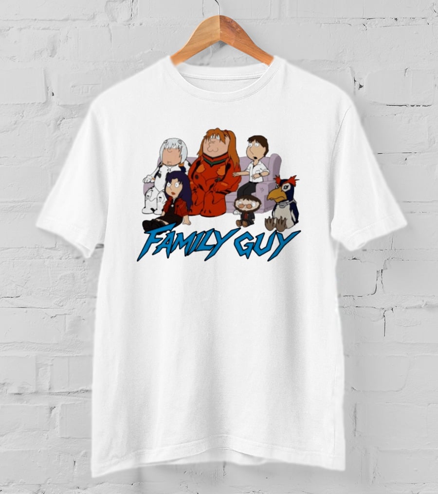 Family Guy Characters Anime T-Shirt