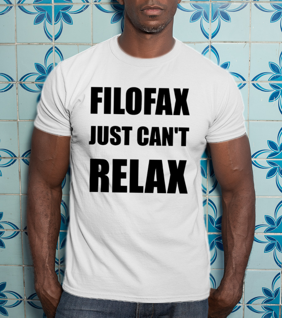 FILOFAX Just Can't Relax T-Shirt