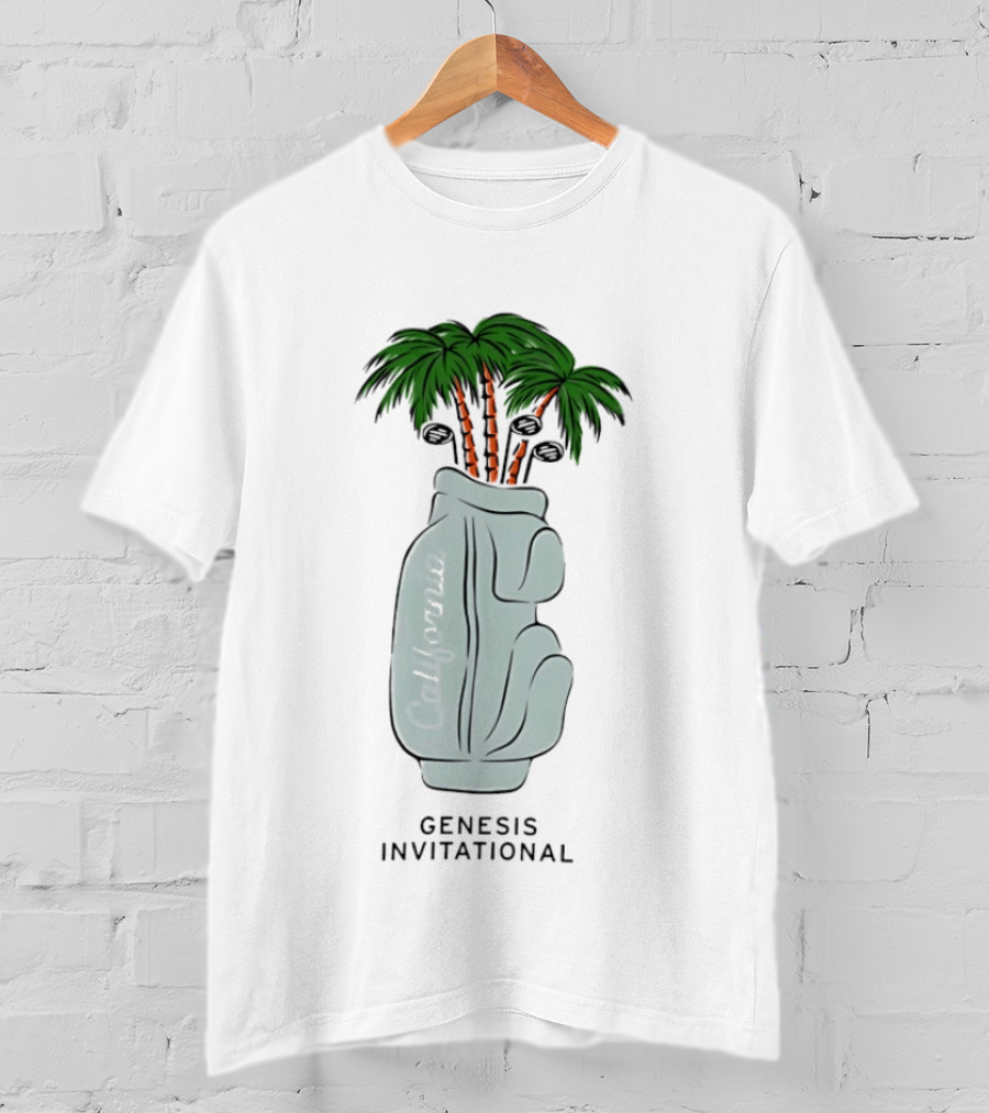 Genesis Invitational California Golf Bag Palms T-Shirt