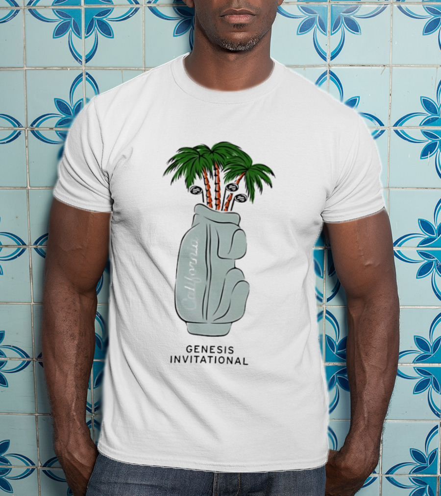 Genesis Invitational California Golf Bag Palms T-Shirt