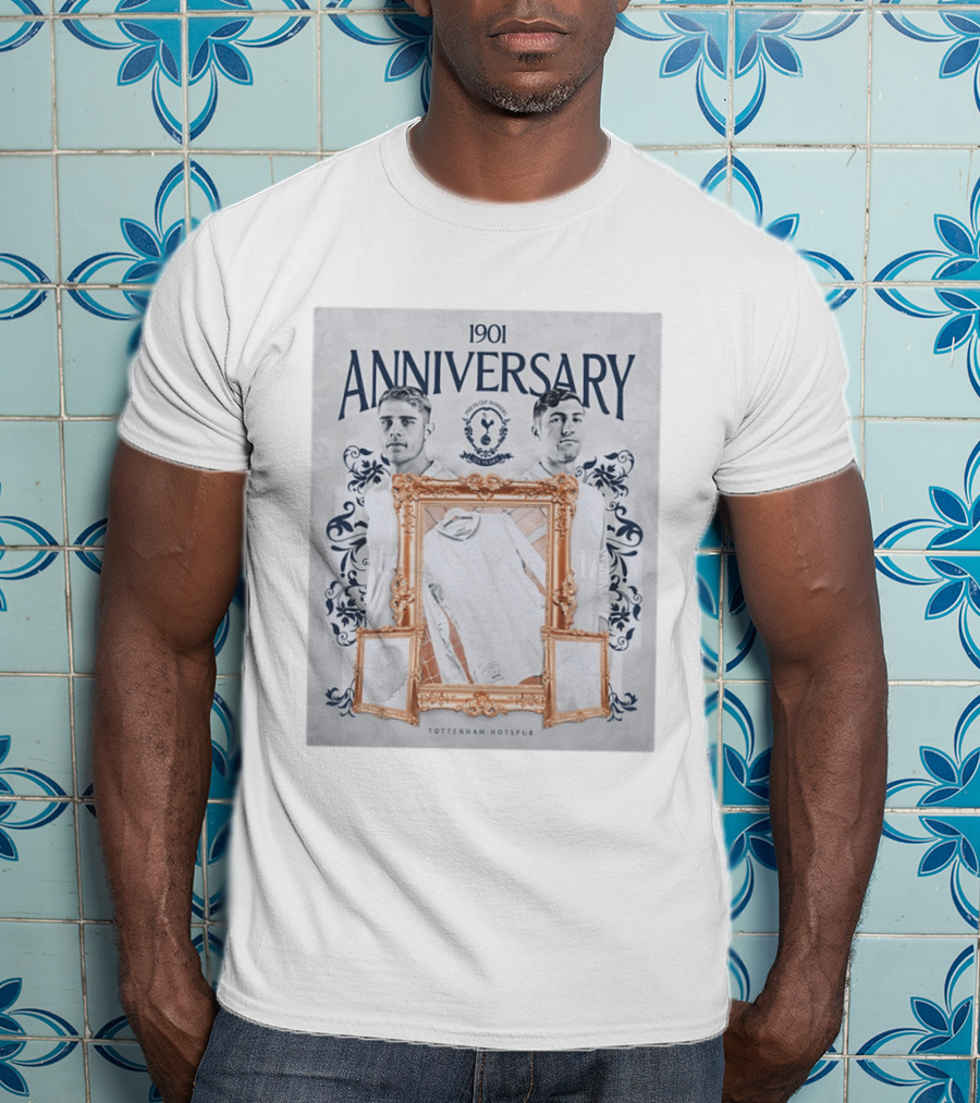 1901 Tottenham Hotspur FA Cup Winners Anniversary T-Shirt