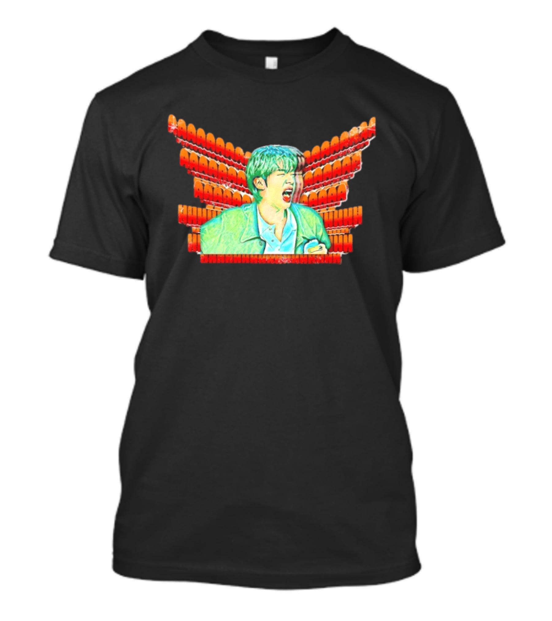 AAAHHH Come On Wing Hot Ones Jin BTS 2.0 Arirang T-Shirt