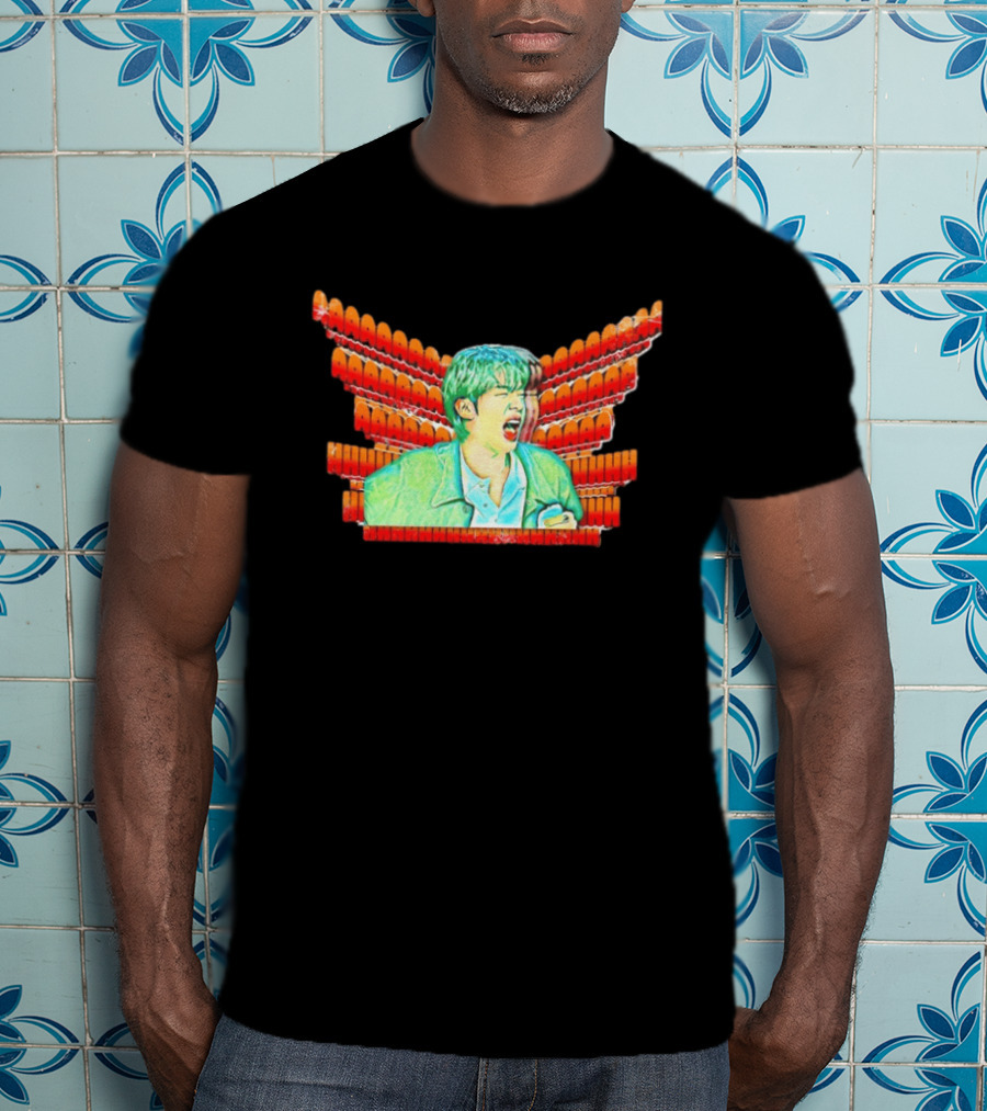 AAAHHH Come On Wing Hot Ones Jin BTS 2.0 Arirang T-Shirt