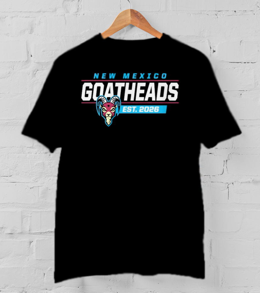 New Mexico Goatheads Est 2026 Ram T-Shirt