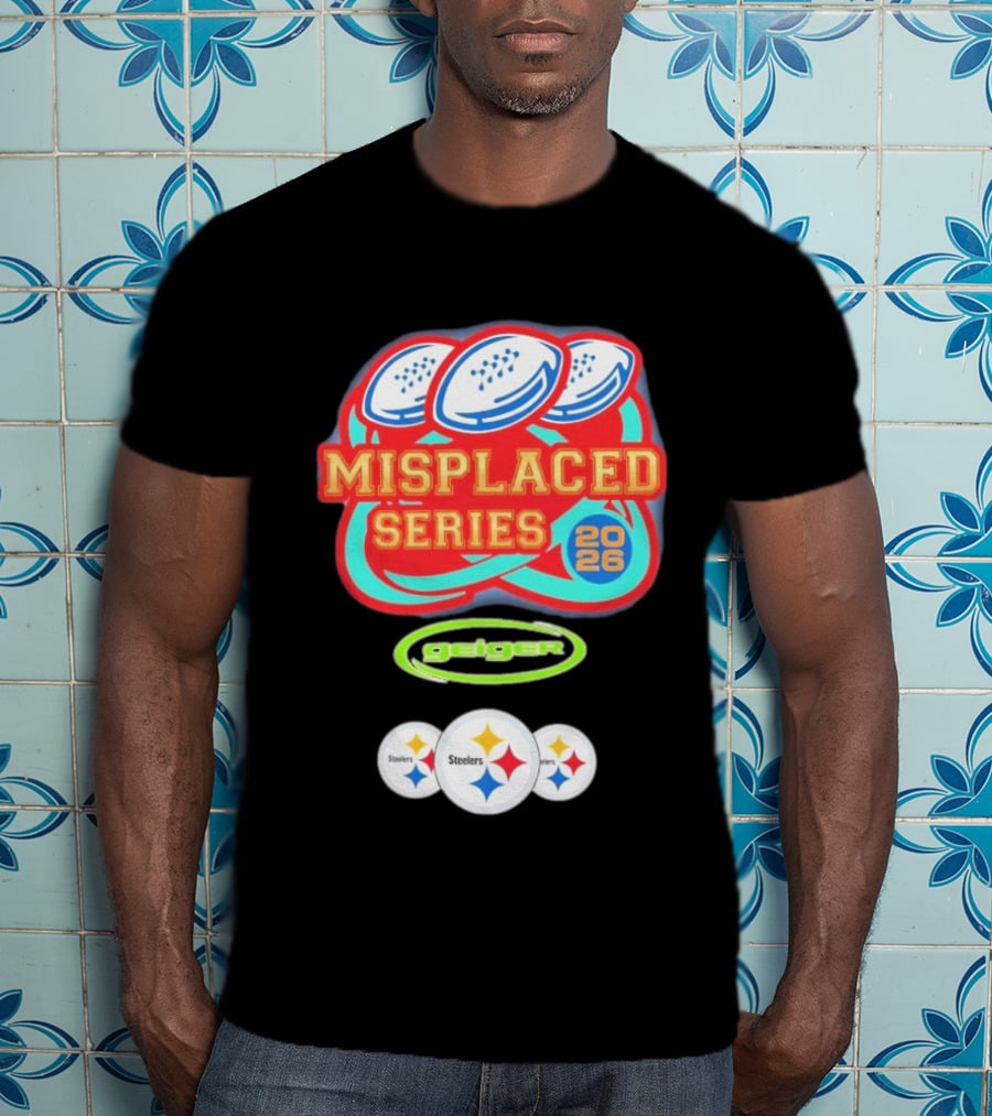 Steelers Misplaced Series 2026 Geiger T-Shirt