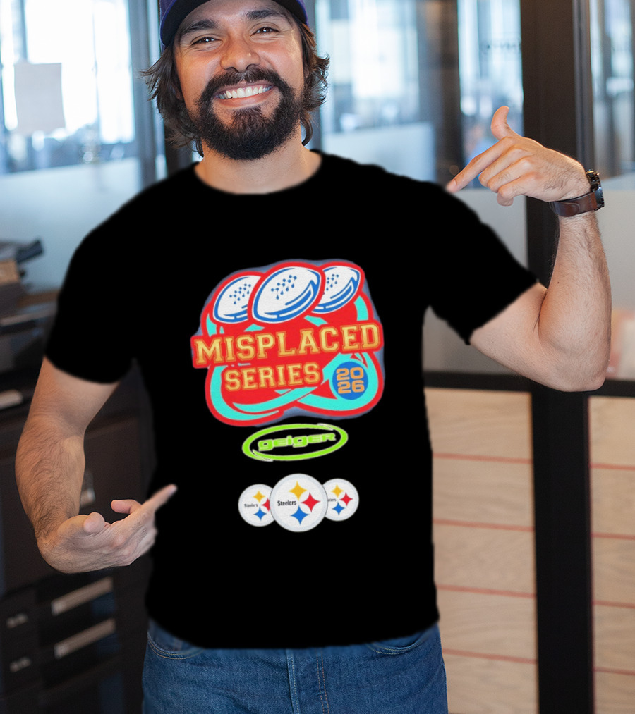 Steelers Misplaced Series 2026 Geiger T-Shirt