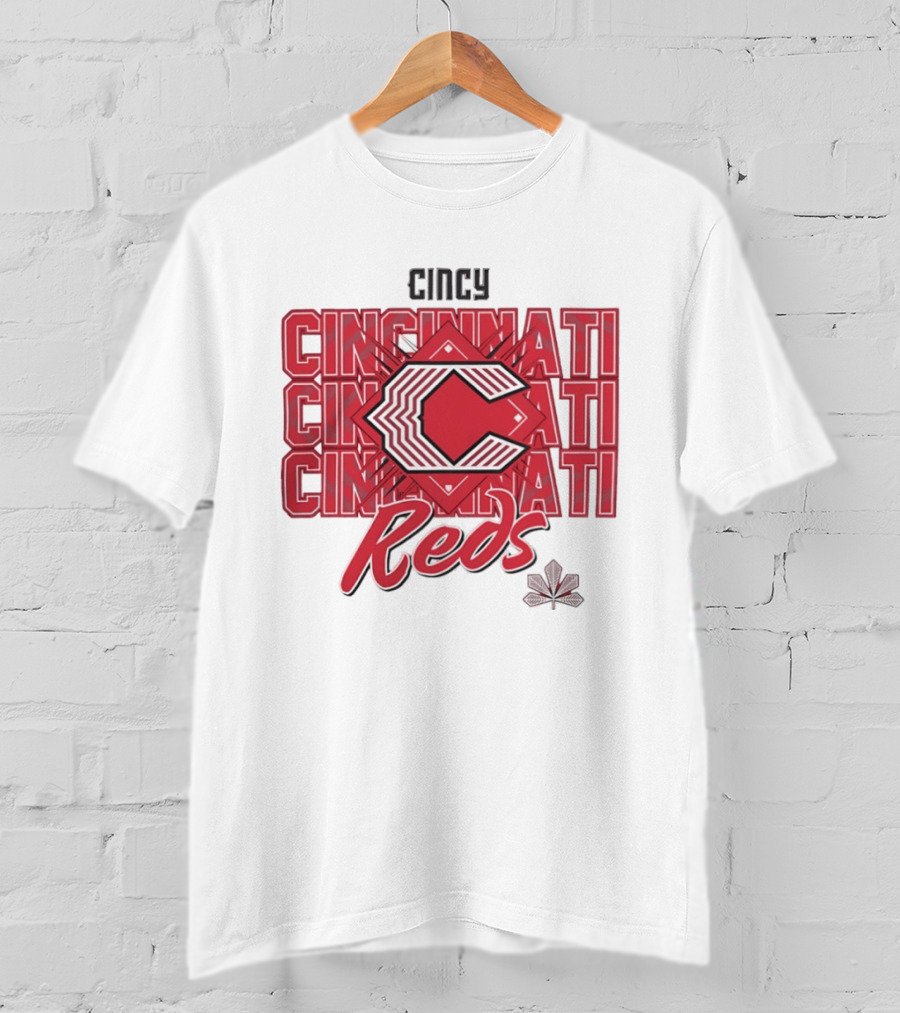 Cincinnati Reds Cincy 2026 City Connect Modern Layered T-Shirt