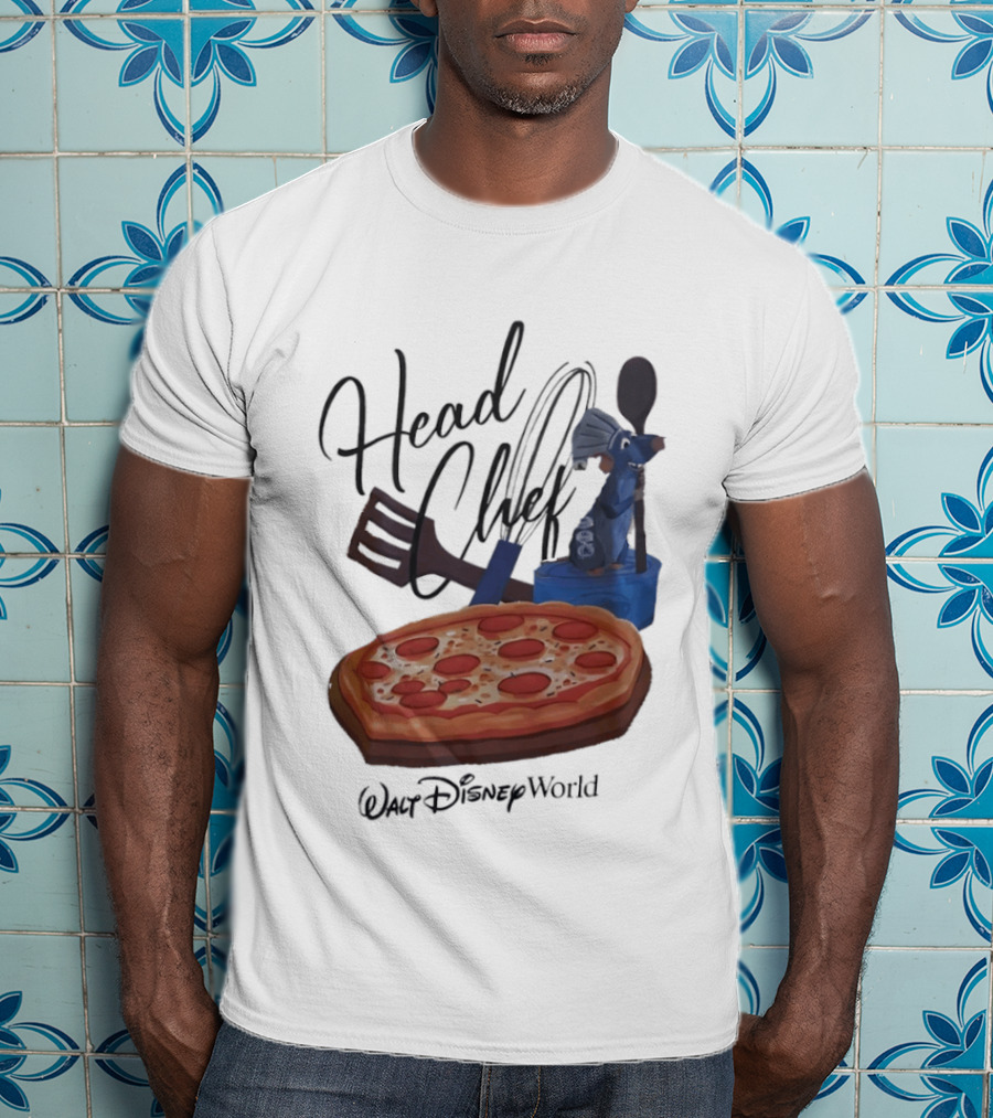 Head Chef Ratatouille Pizza Walt Disney World T-Shirt