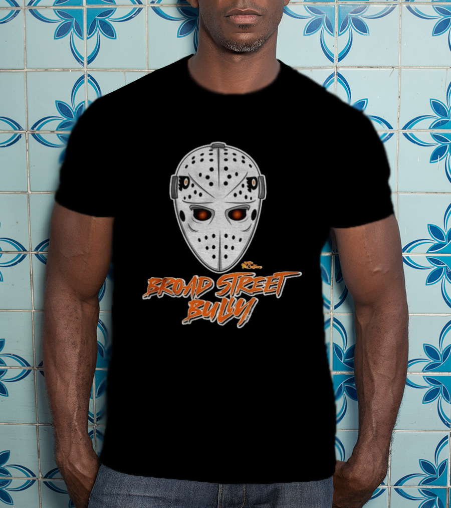 Jason Voorhees Hockey Mask Broad Street Bully Philadelphia Flyers 2026 T-Shirt