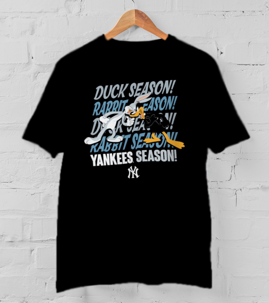 Looney Tunes X New Era MLB Yankees Season Bugs Bunny Yankees Collection T-Shirt