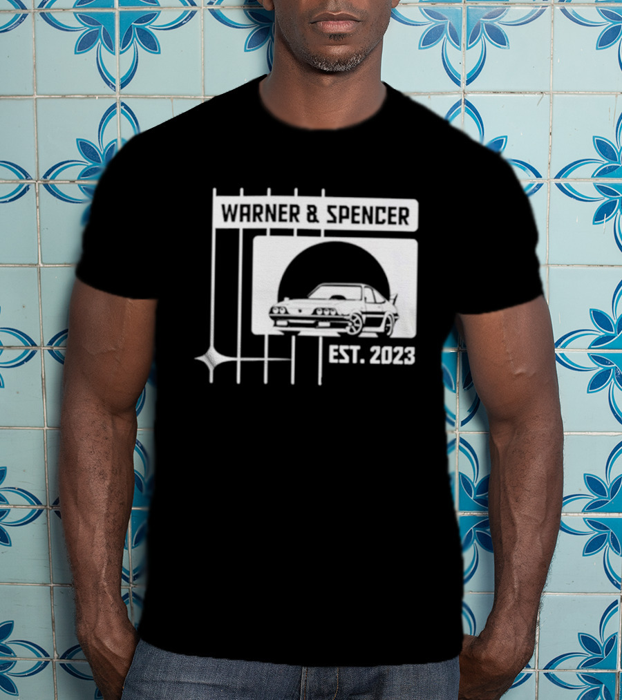 Warner And Spencer Est 2023 Classic Car T-Shirt