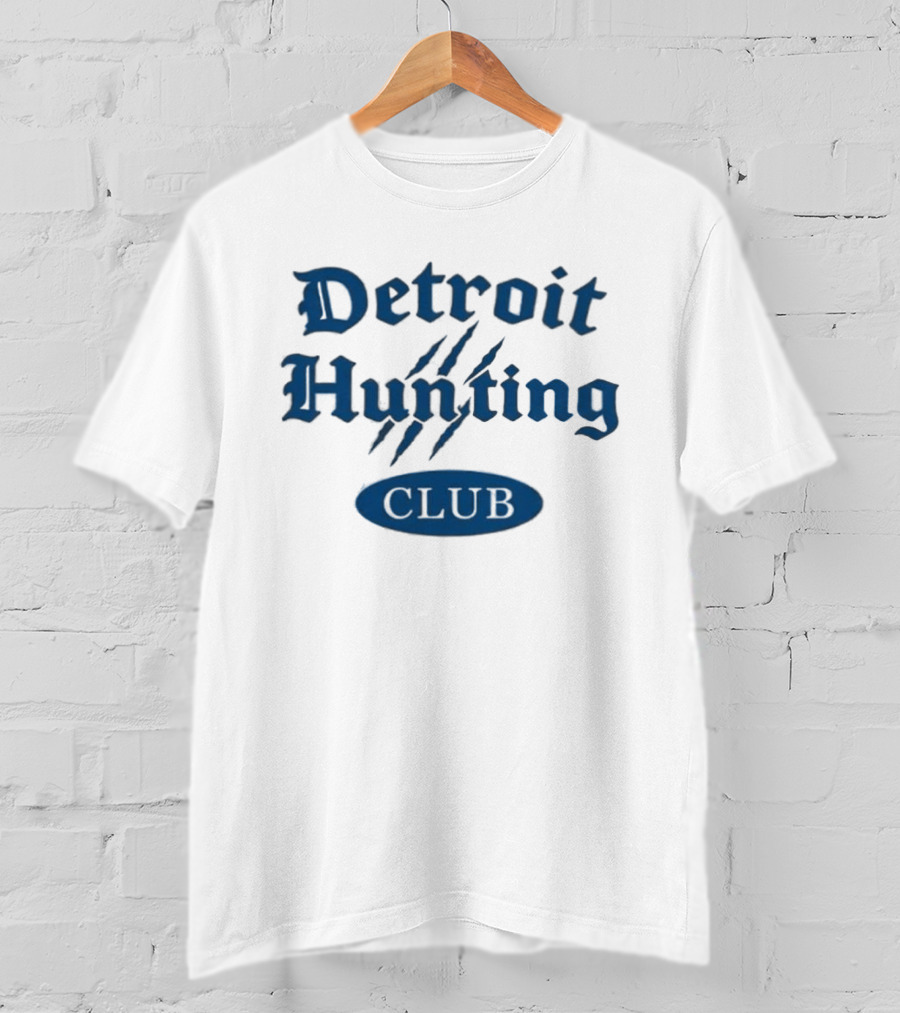 Detroit Hunting Club Scratch Marks T-Shirt