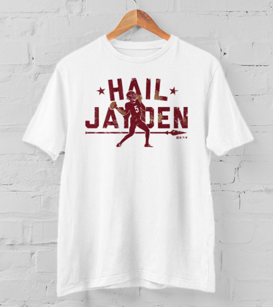 Hail Jayden 2026 Football Quarterback T-Shirt