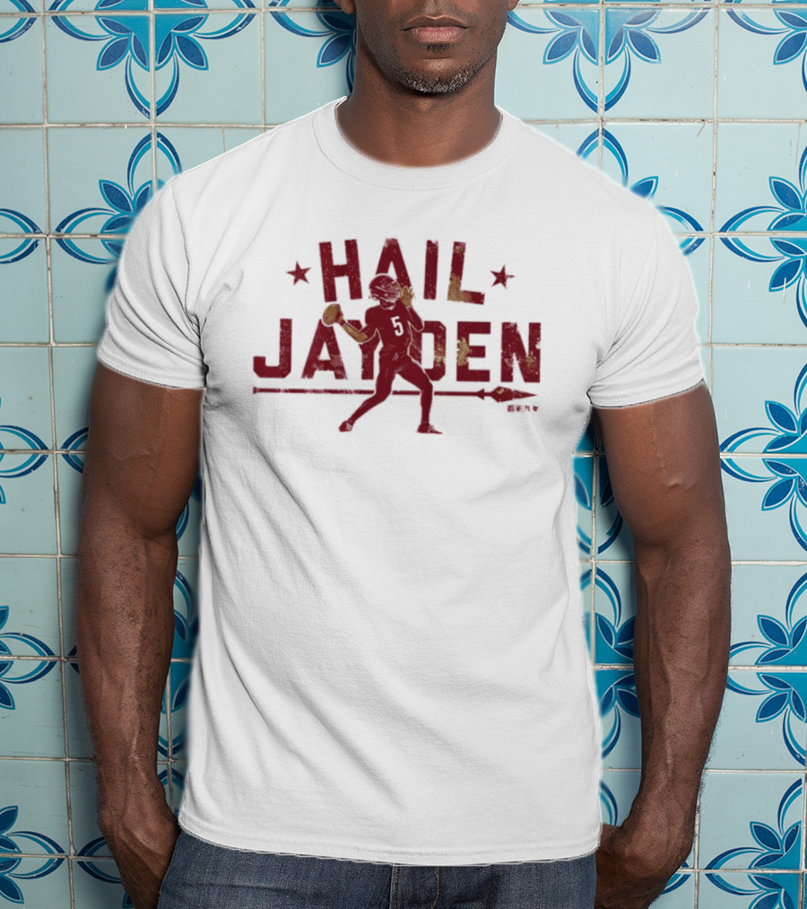 Hail Jayden 2026 Football Quarterback T-Shirt