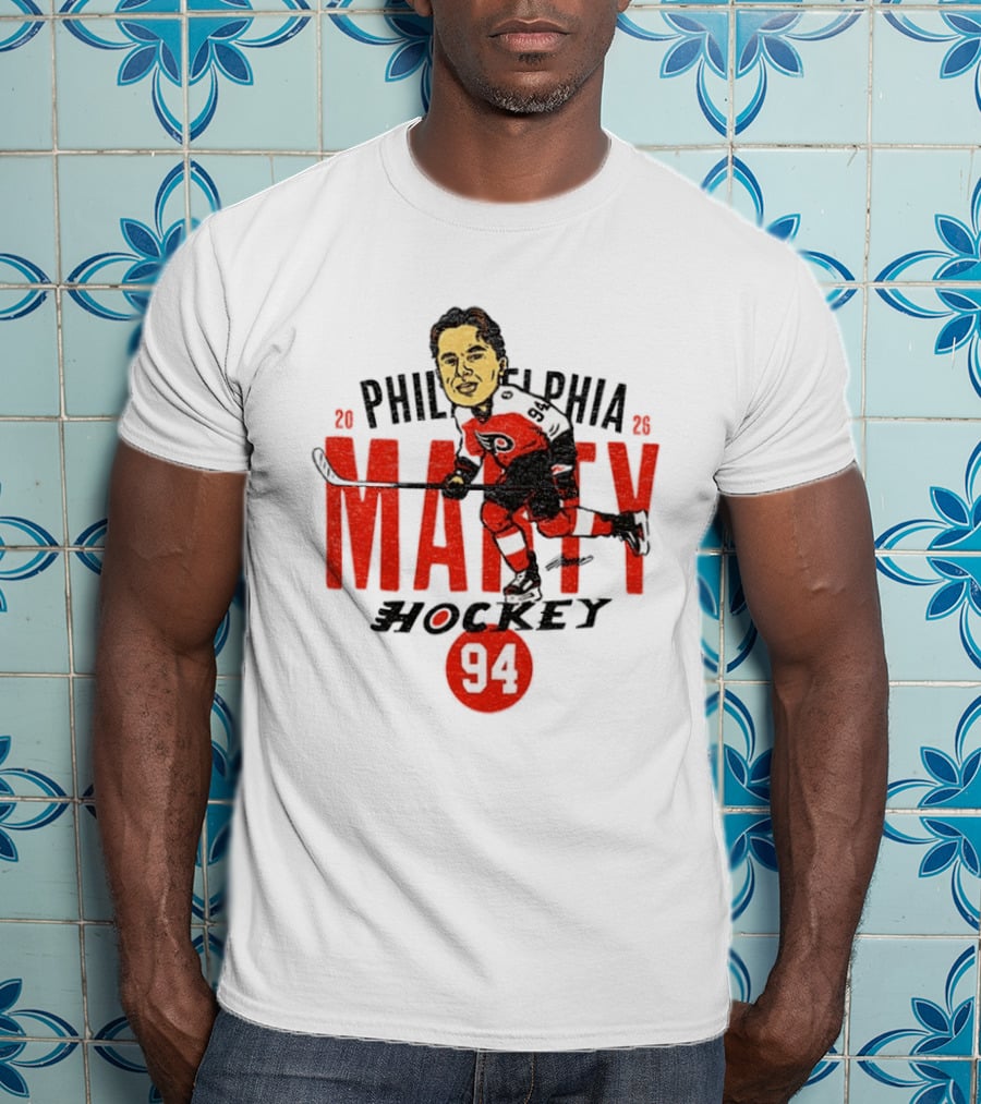Philadelphia Hockey Porter Martone 94 NHL T-Shirt