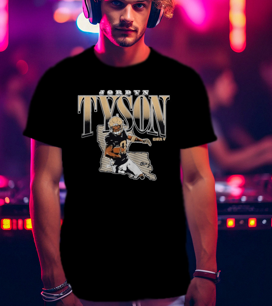 Jordyn Tyson NFLPA Football Star T-Shirt