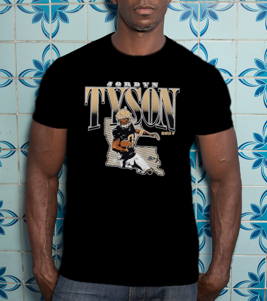 Jordyn Tyson NFLPA Football Star T-Shirt
