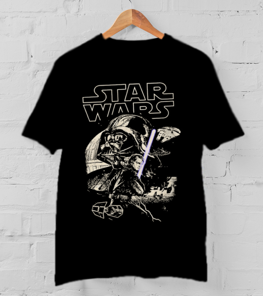 Star Wars Anakin Skywalker Galaxy's Edge Darth Vader Lightsaber T-Shirt