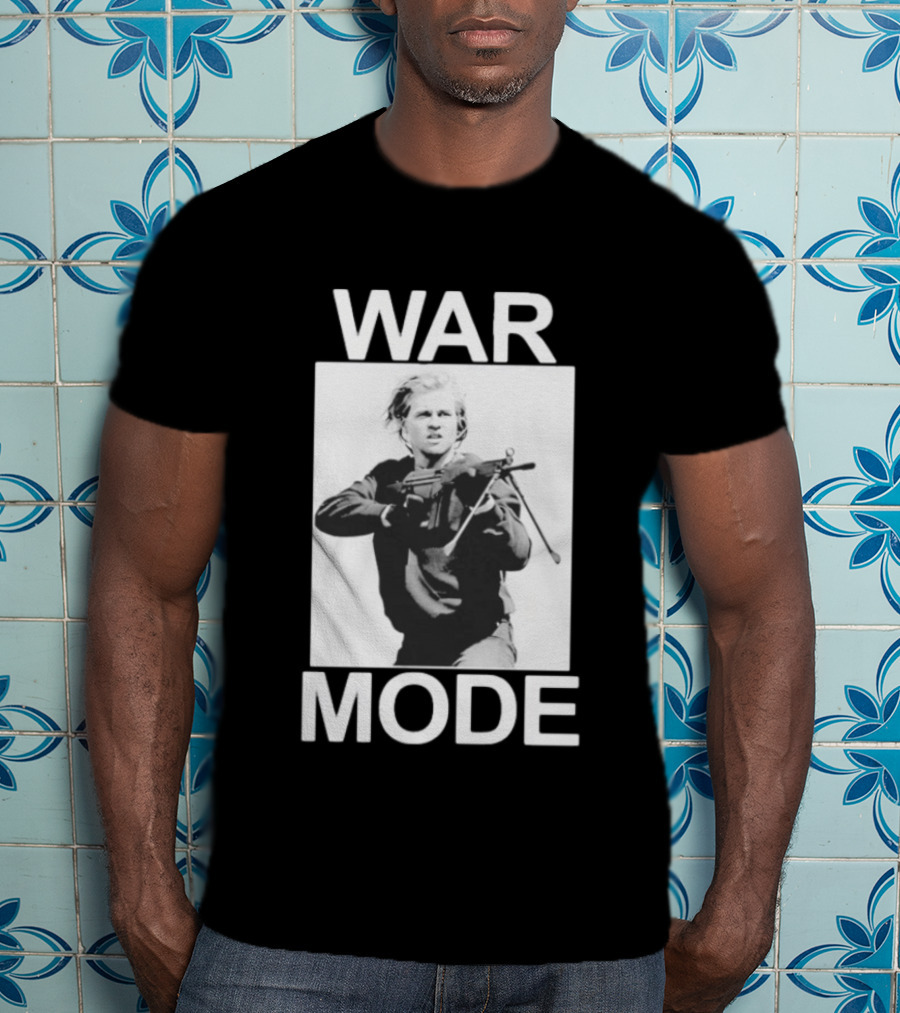Val Kilmer War Mode Action Stance T-Shirt