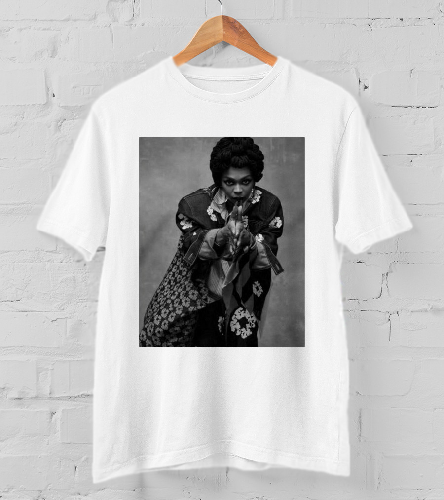 Denim Tears Ms. Lauryn Hill Iconic Style Photo T-Shirt
