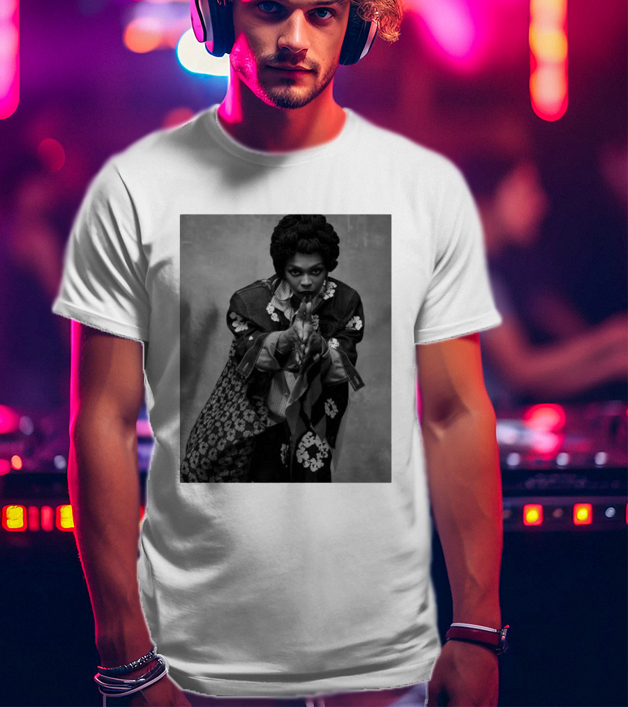 Denim Tears Ms. Lauryn Hill Iconic Style Photo T-Shirt