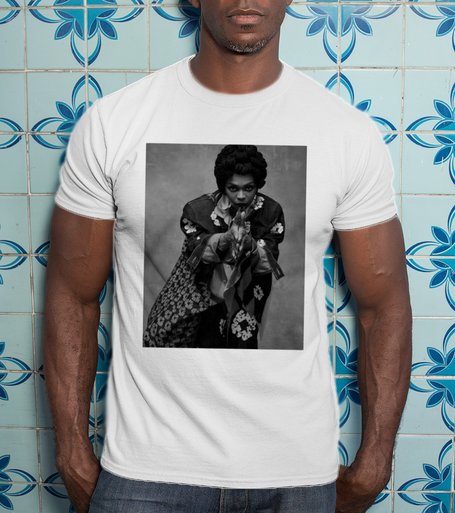 Denim Tears Ms. Lauryn Hill Iconic Style Photo T-Shirt