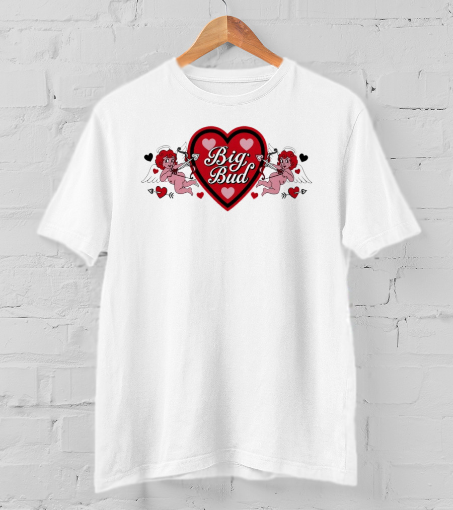 Big Bud Cupid Heart Love T-Shirt