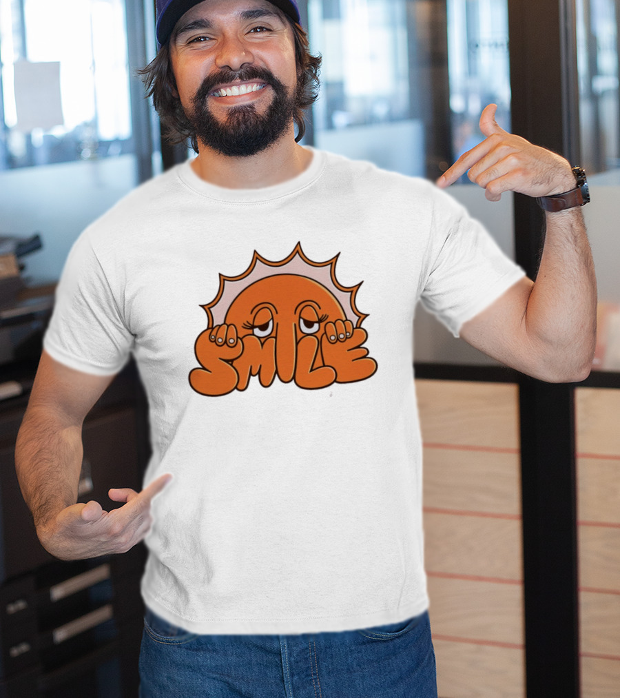 Smile Big Bud Press 5th Anniversary Sun T-Shirt