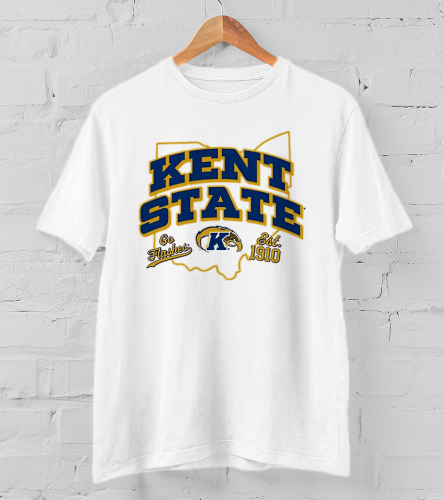 Kent State Go Flashes Est 1910 Ohio T-Shirt