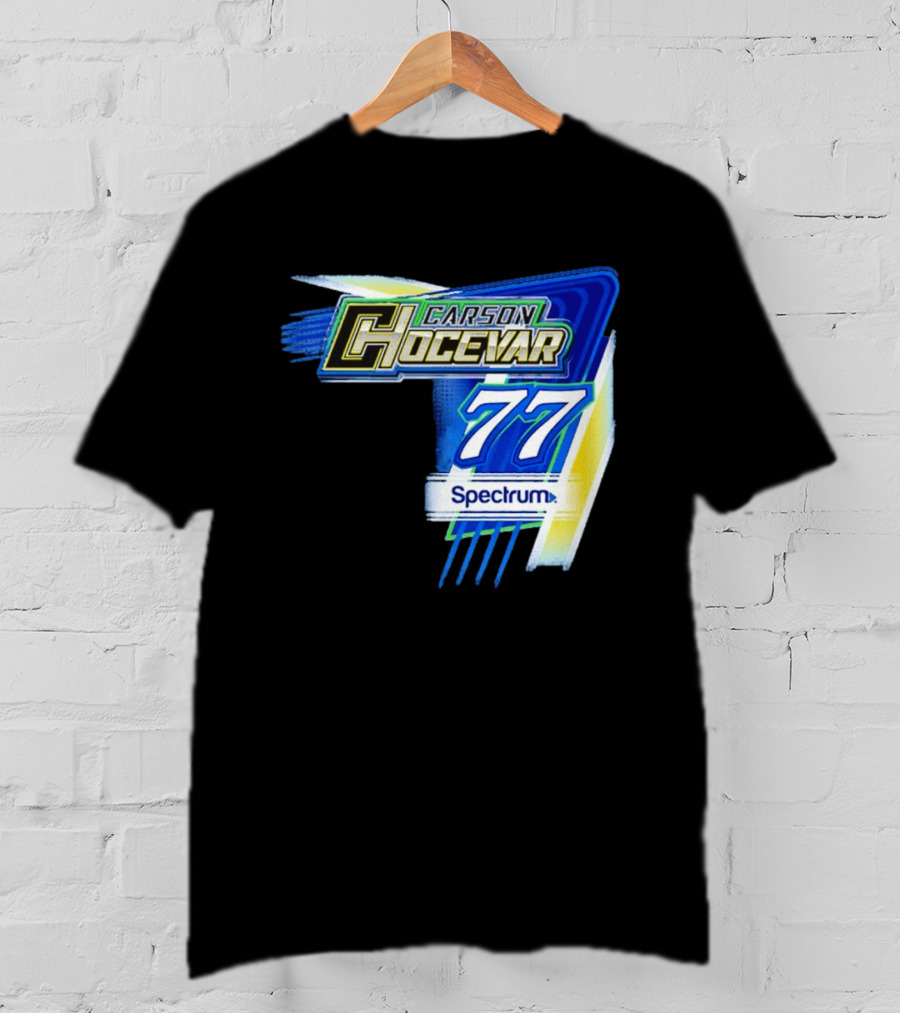 Carson Hocevar #77 Spectrum Racing Nascar T-Shirt