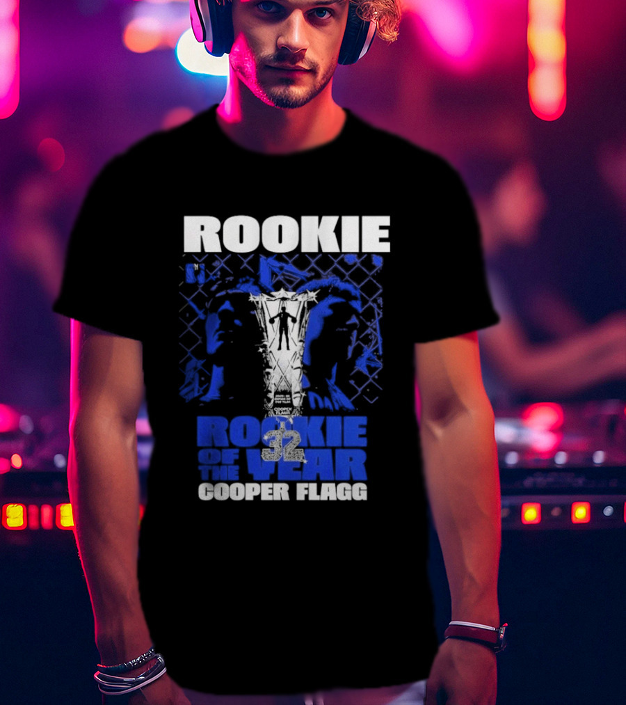 Rookie Of The Year Cooper Flagg 32 T-Shirt
