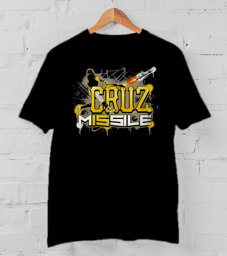 Cruz M15sile O'Neil Cruz Pittsburgh Pirates Baseball Graffiti T-Shirt