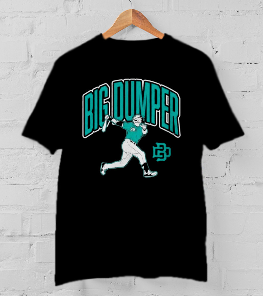Big Dumper Baseball Player 29 Moonshot T-Shirt