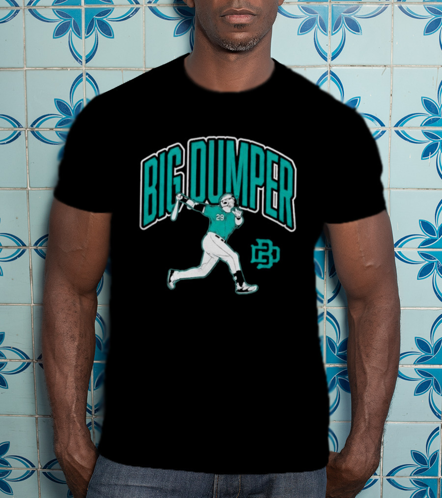 Big Dumper Baseball Player 29 Moonshot T-Shirt