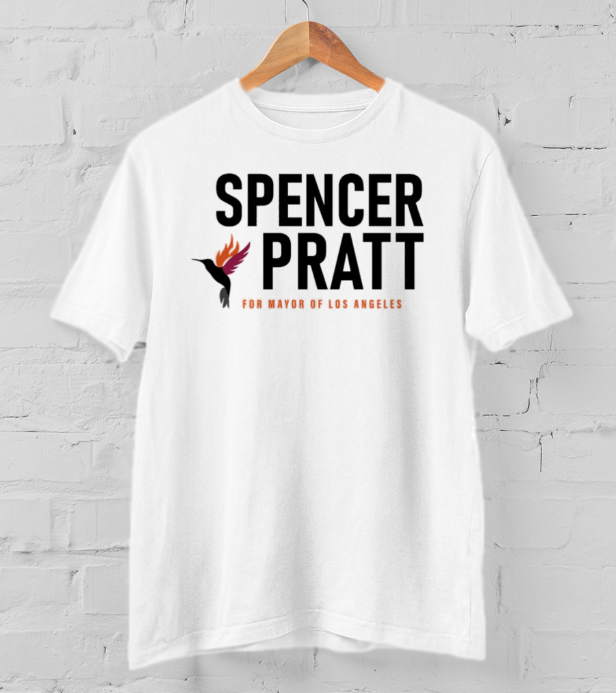 Spencer Pratt For Mayor Of Los Angeles Hummingbird T-Shirt