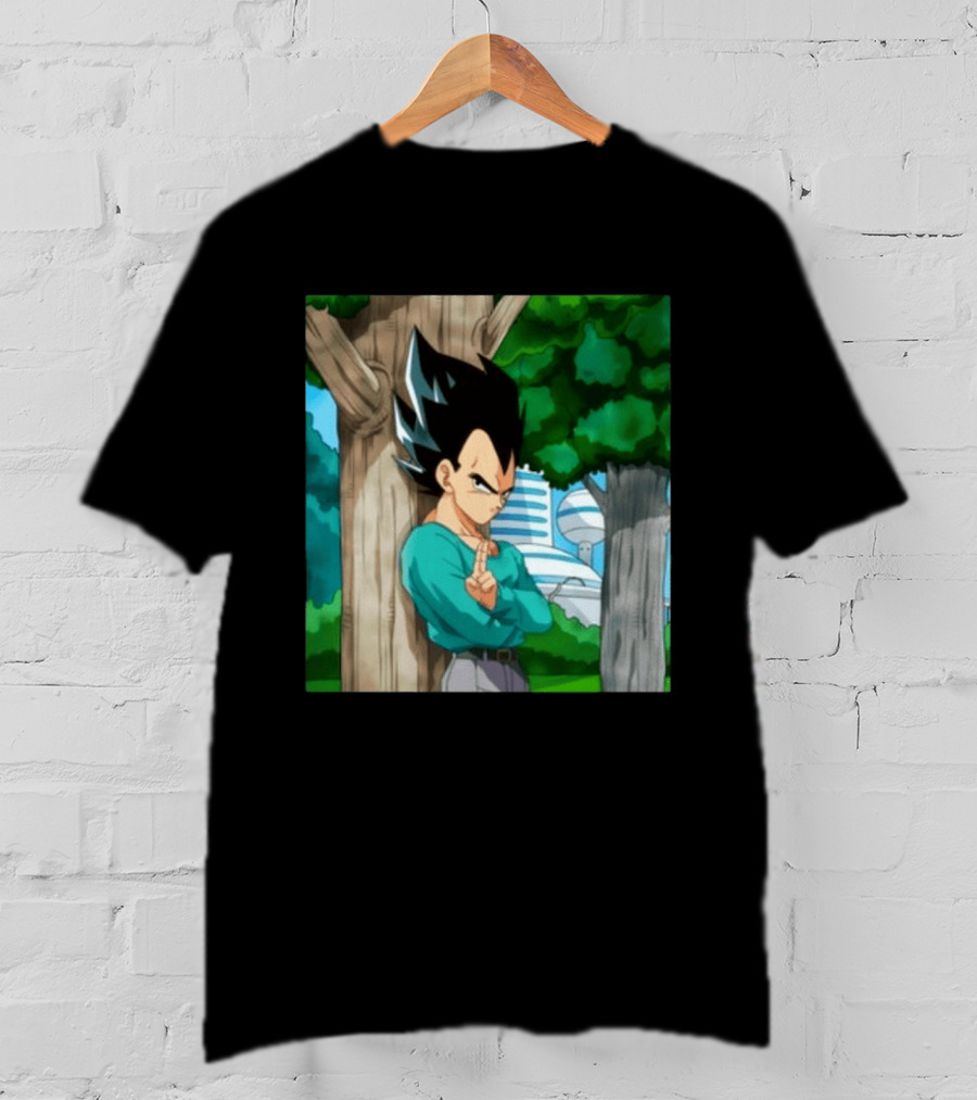 Dragon Ball Z Vegeta Farewell Scene Anime T-Shirt