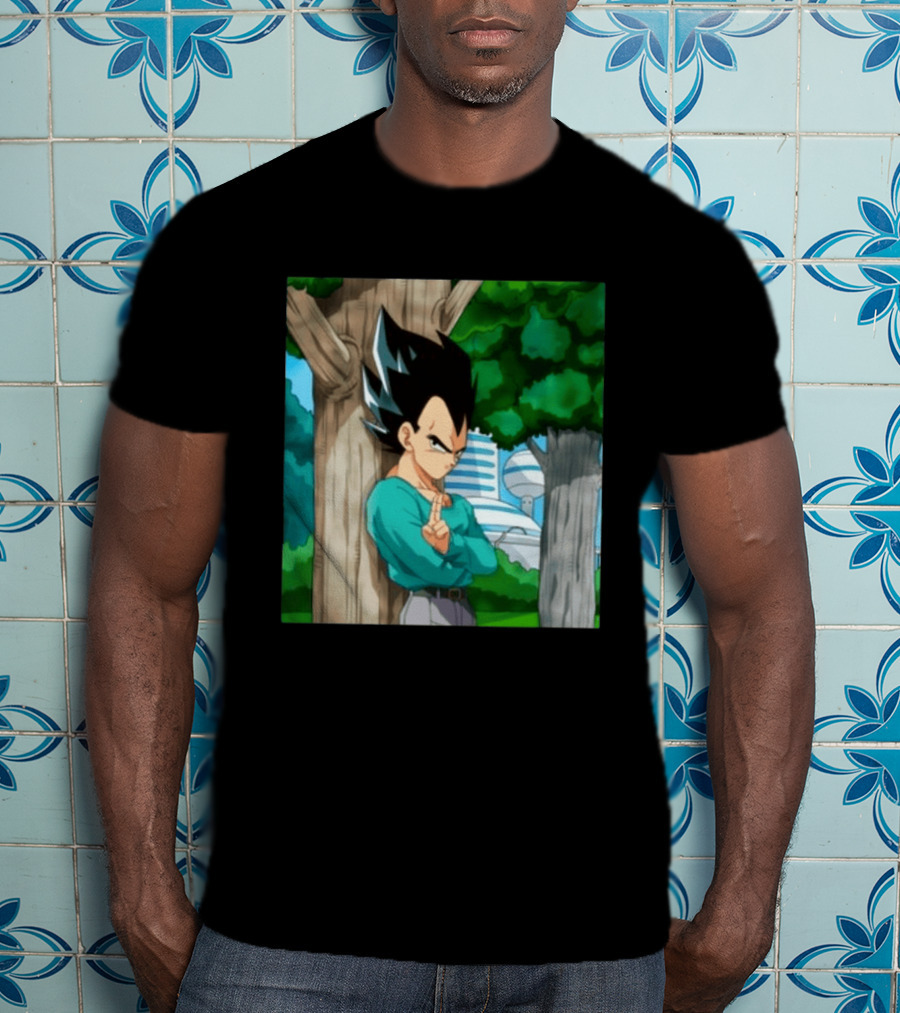 Dragon Ball Z Vegeta Farewell Scene Anime T-Shirt