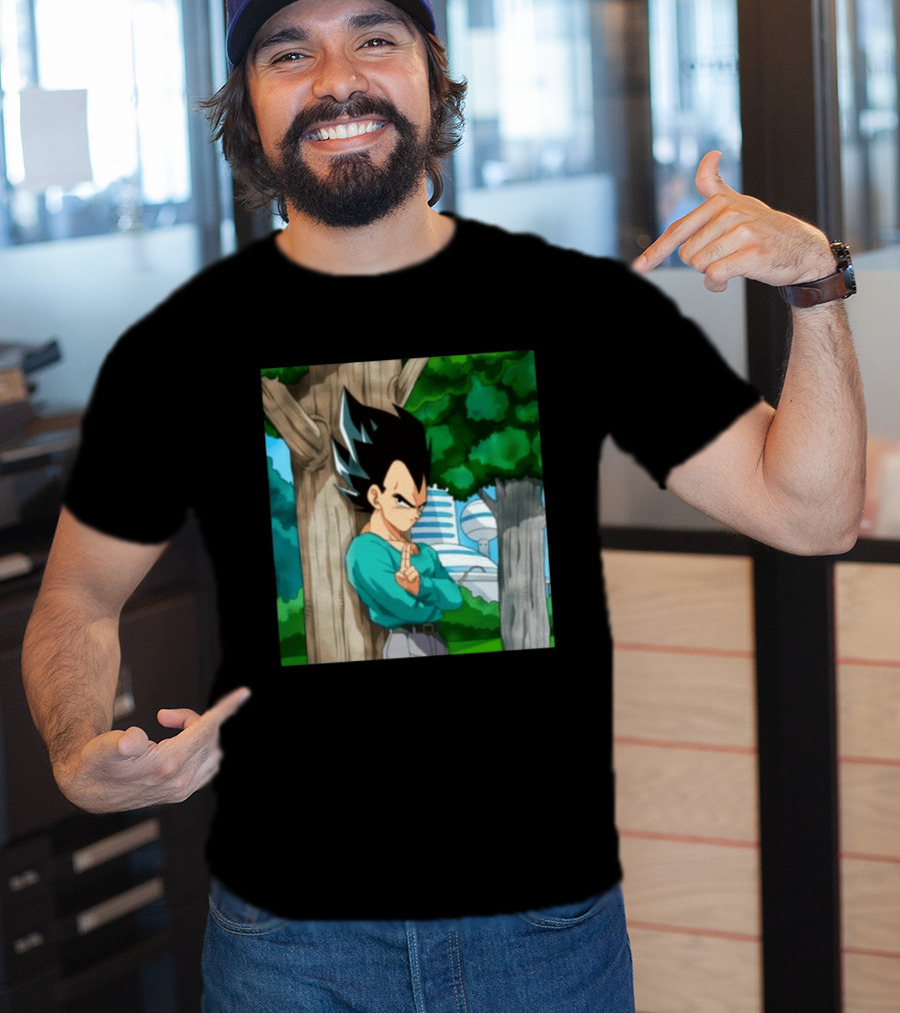 Dragon Ball Z Vegeta Farewell Scene Anime T-Shirt